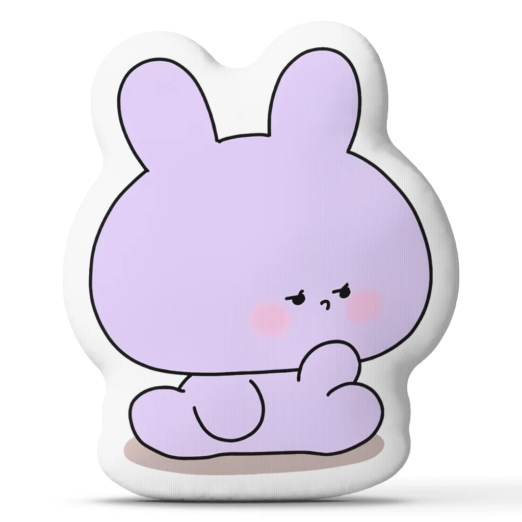 Asamimichaans Asleep Cute Funny Pillow Cushion Irregular Stuffed Throw Pillow Home Decor Gift Sofa Bed
