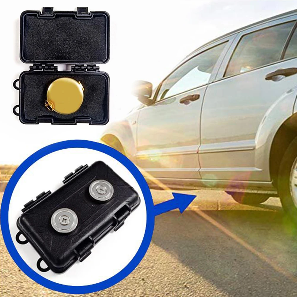 Caixa de chave magnética sob o suporte chave do carro multifuncional caixa de armazenamento titular chave magnética à prova dwaterproof água para viagens ao ar livre