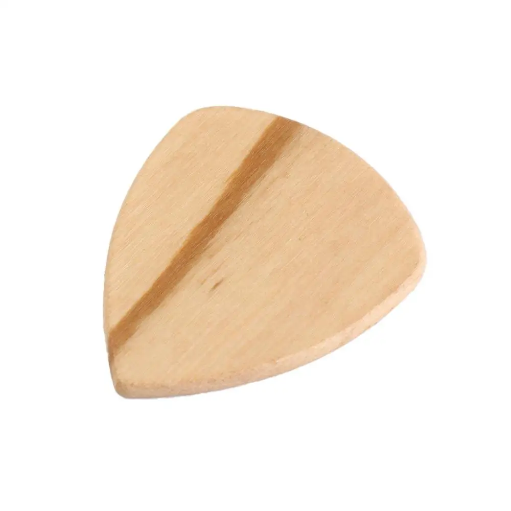 

For Electric Guitar Red Black Sandalwood Wooden Guitar Pick Guitars Accessories Acoustic Guitar Pick Finger Guitar Pick