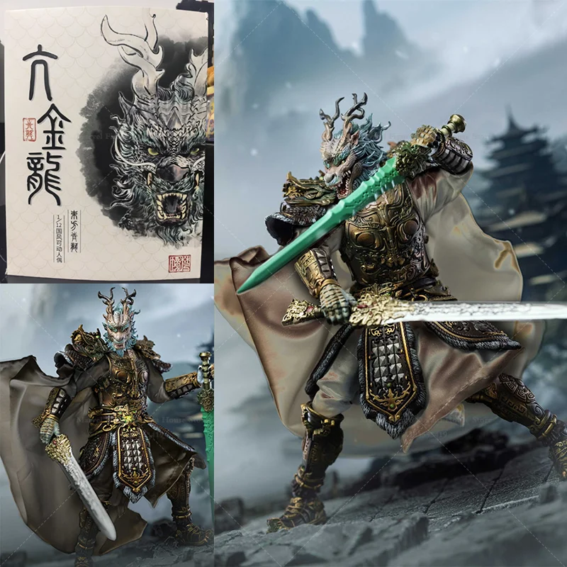 

1/12 Scale Traditional Chinese Astrological Kang-Jin Loong 6-inch Full Set Action Figure Soldier Height 15CM FancyRealm FJ-1B01