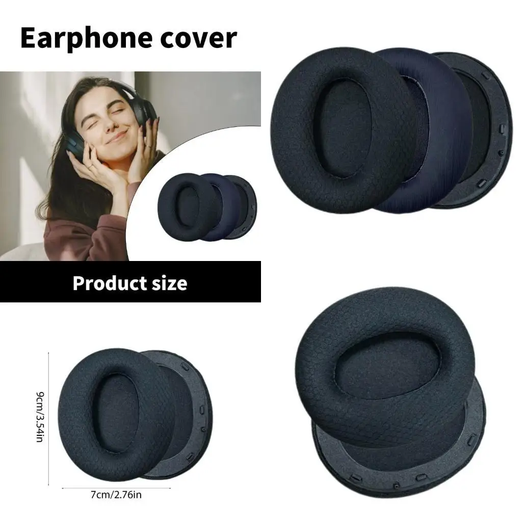 31BA Replacement Earpads Compatible for W820NB Headphones for Enhances Comfort and Noise Isolation Earmuff Ear Cover