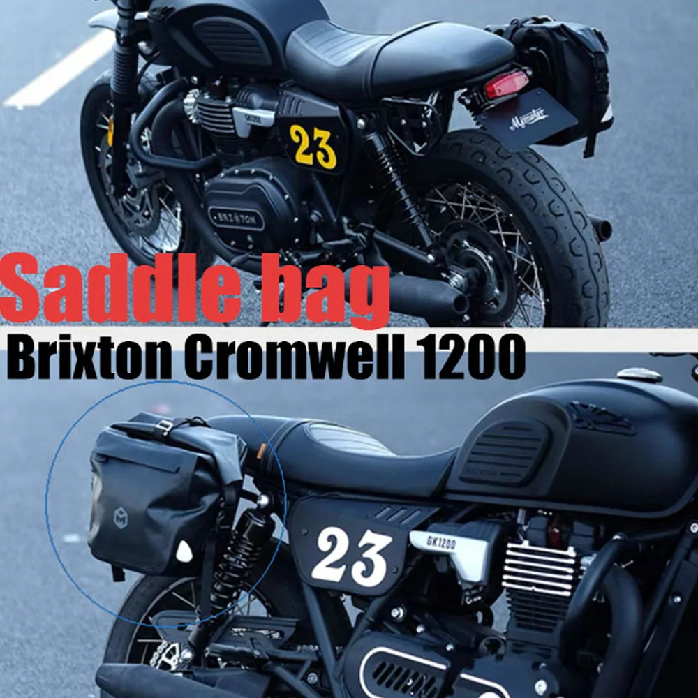 

New Fit Brixton Cromwell 1200 Cromwell1200 1200Cromwell 1200 Accessories Saddle Bag Side Bag Saddlebags Saddlebag