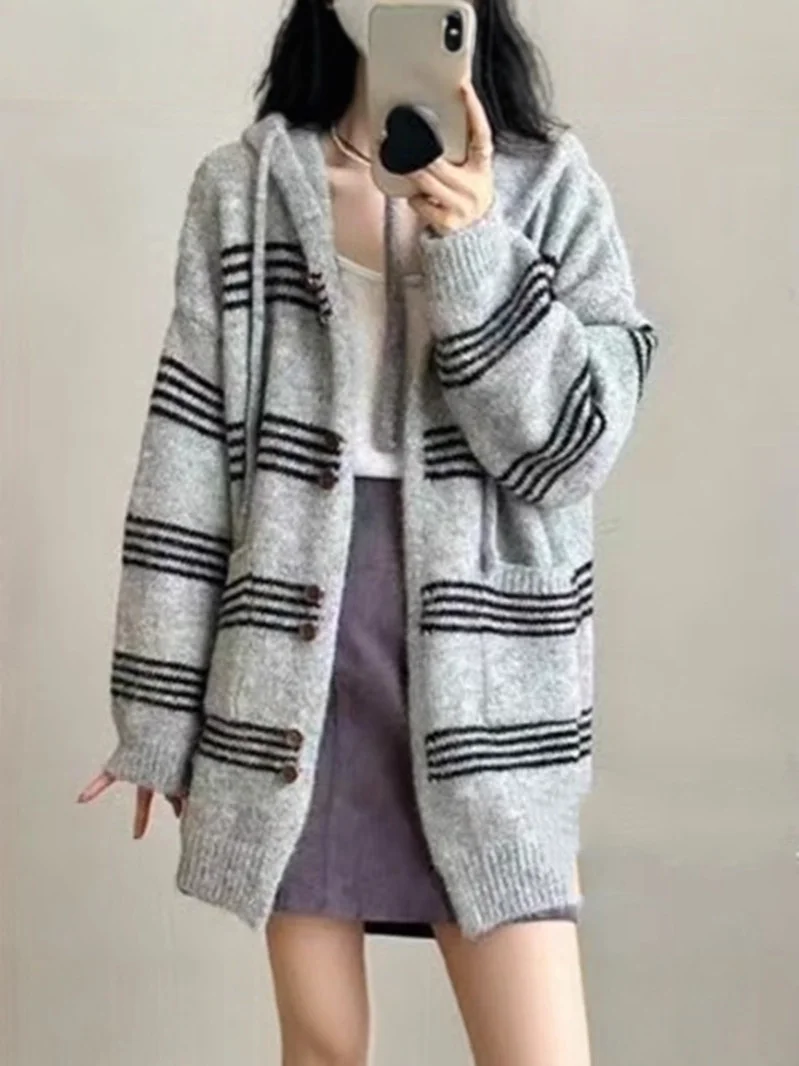 

Mid-Long Cardigans Navy Womens Summer Dancing Kintted Skinny Collared Seamless Layering Minimalist Crewneck Sleeveless Splice OL