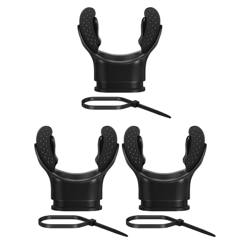 U2JB Soft Silicones Secondary Snorkels Gear For Adults Universals Waterproofed Sealing Swimming Equipment