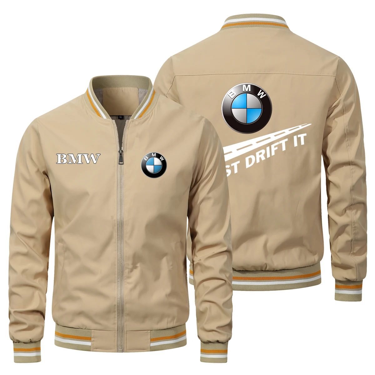 BMW 2025 New Fashion BMW Logo Cycling Jacket BMW 2D Printed Motorcycle Jacket Windproof Stormtrooper Jacket Motorcycle Jacket