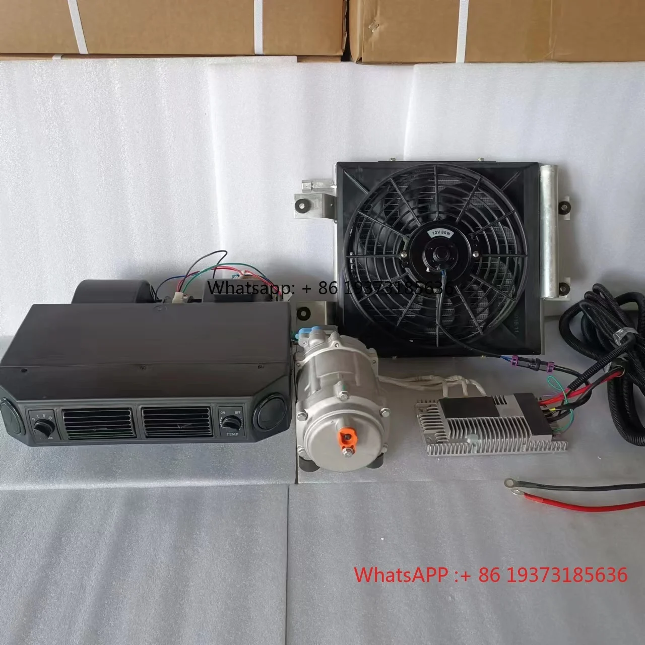 Car DC parking air conditioner 12v24v suitable for car cab refrigeration air conditioning