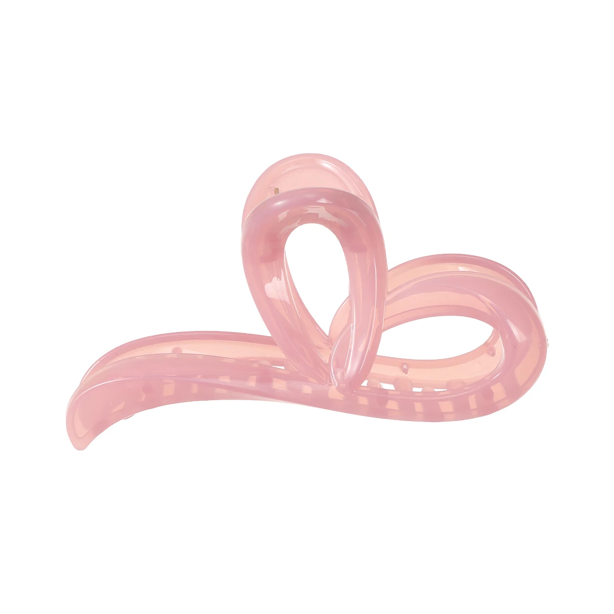 Korean Female Acrylic Transparent Jelly Grab Clip Hair Crab Ponytail Braid Claw Sweet Female Hair Clip Hair Accessories