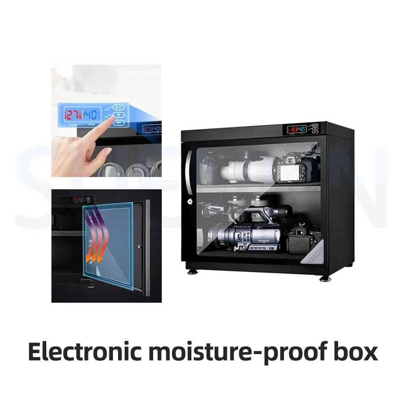 Электронная влагостойкая коробка сушилка для камеры SLR оборудование для фотосъемки объектив камера сушильный шкаф для хранения интеллектуальная температура