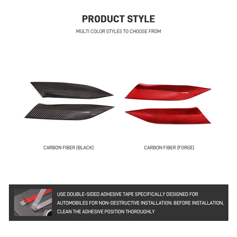 Para BMW 3 4 Series G20 G21 G22 G23 G26 G80 G81 M3 G82 G83 M4 consola central de fibra de carbono Real cubierta embellecedora de Panel lateral de cambio de marchas