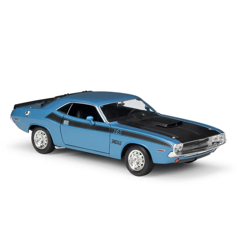 

New Welly 1:24 Dodge Challenger Car Model 1970 DODGE Challenger T/A Simulated Alloy Toys Car Models Collect Boy Birthday Gift