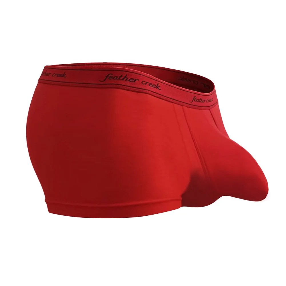 Men's Mid Waist Trunks Underwear with Large Pouch Construction for Active Lifestyle and Everyday Use Breathable Fit