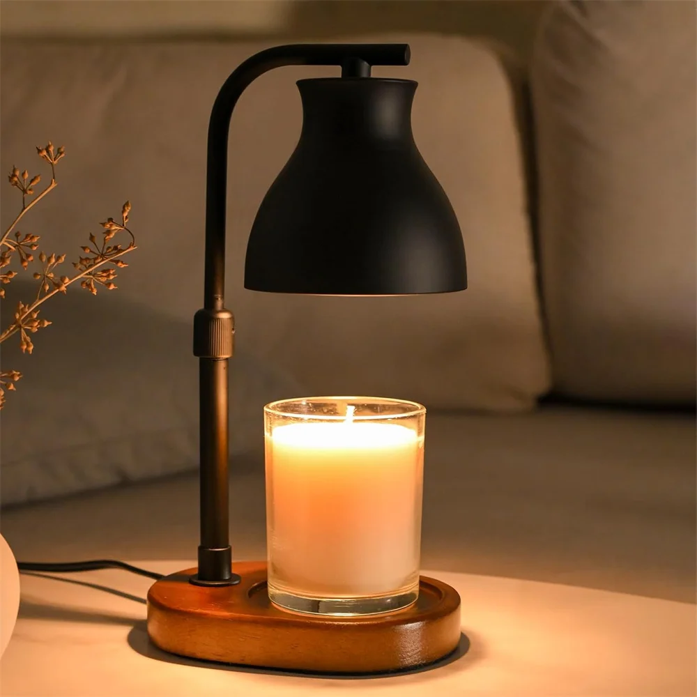 Candle Warmer Lamp with Timer - Electric Adjustable Candle Lamp Warmer, Birthday Gifts for New Home, Candle Warmer