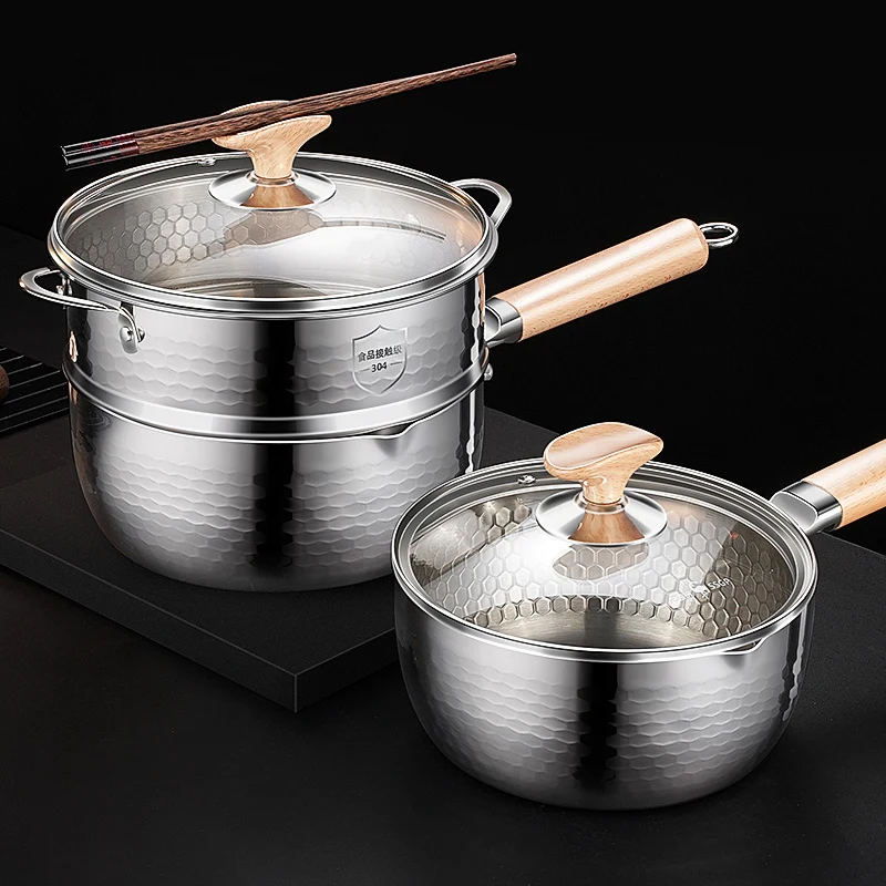 شهادة GEDO LFGB 316L وعاء حليب ياباني خفيف الوزن من الفولاذ المقاوم للصدأ 99.9% وعاء يوكيهيرا مضاد للبكتيريا وعاء الإفطار