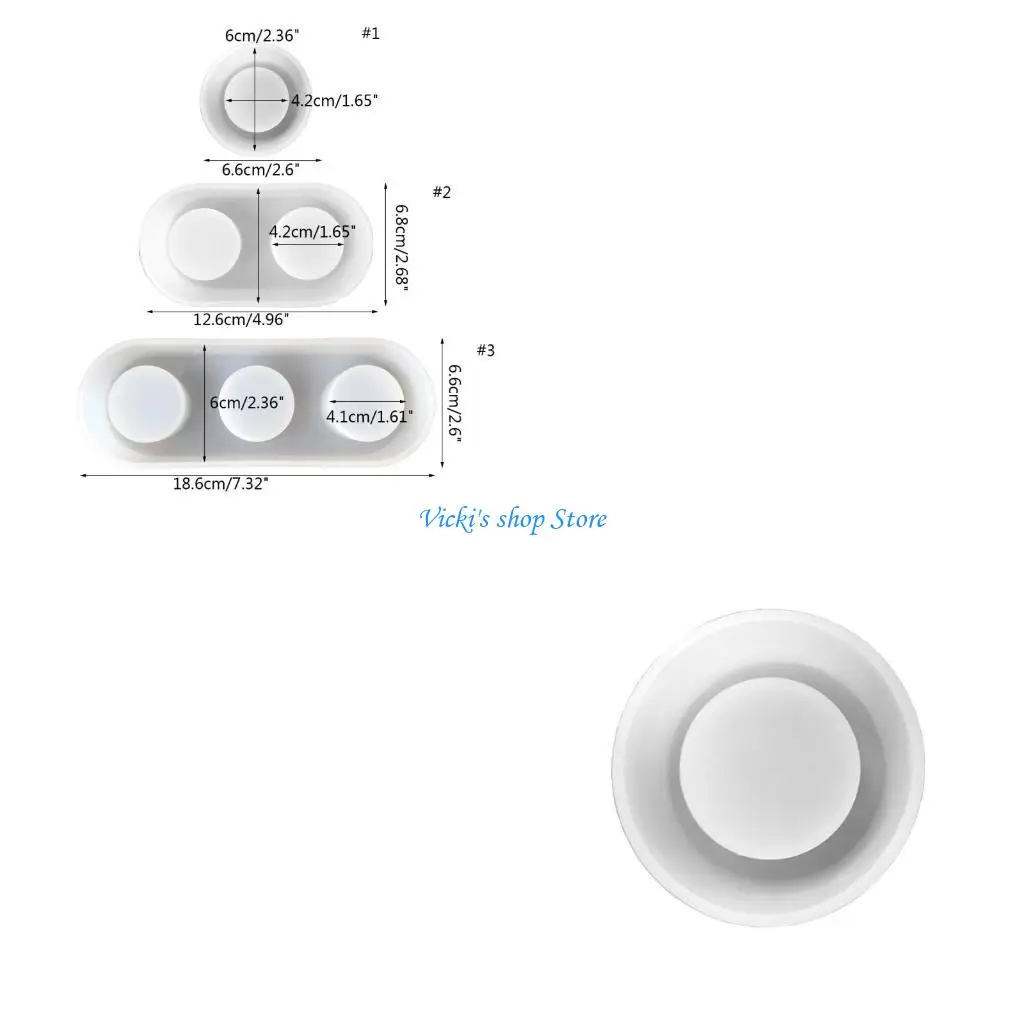 

Silicone Mold Suitable for Epoxy Resin Diy Holder Family Table Decoration