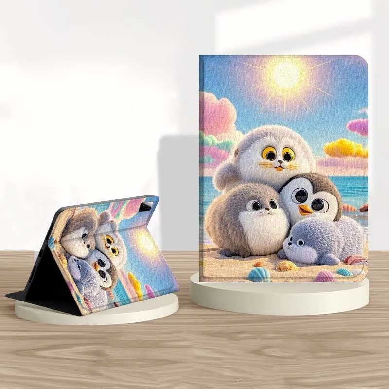 

Cartoon penguin cute For Xiaomi Redmi Mi Pad 4 5 6 6s 7 8 SE Pro 2 11 Plus Max 12.4 11 11.2 12.5 8.7 inch Tablet Case