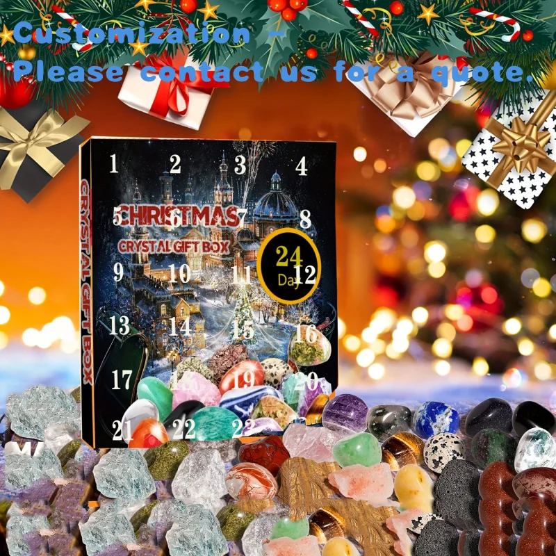 

custom.Calendar with and Rock -24 Day Artificial Excavation Kit, Bulk Artificial Gemstones