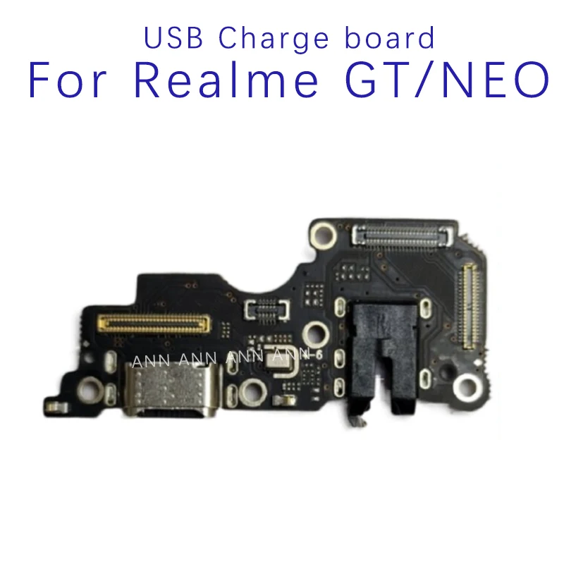 USB Charge Dock Port Socket Jack Plug Connector Flex Cable For OPPO Realme GT Neo 2 3 Master Narzo 30 Charging Board Module