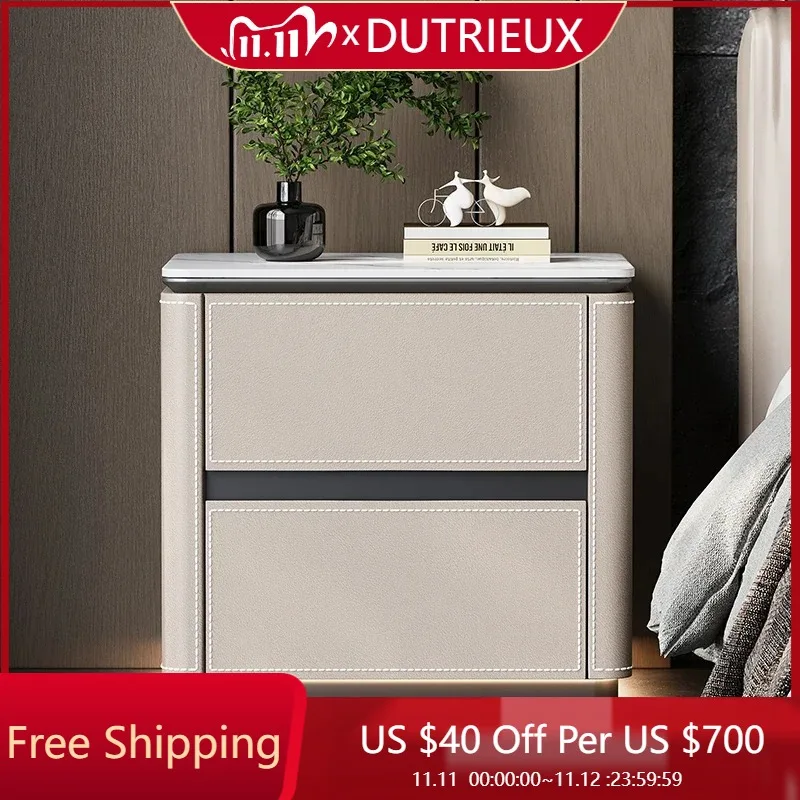 

Organizer Modern Nightstand Trendy Luxury Design Storage Vintage Night Table Aesthetic Accent Mesa De Cabeceira Home Decoration