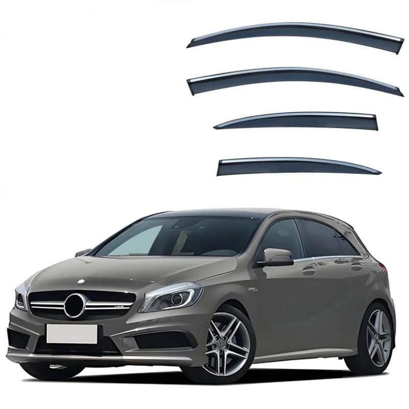 Window Visor Side Window Deflector For Mercedes-Benz A Class Hatchback 2004 2005 2006 2007 2008 2009 2010 2011 2012 2013 -2025