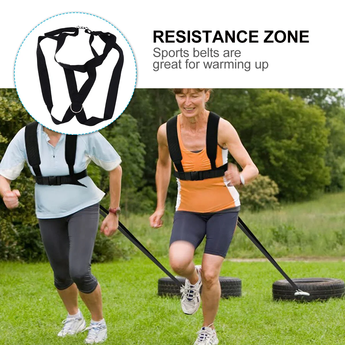 

1 Set Yoga Training Rope Premium Woven Fabric Stretchable Workout Band For Exercise Resistance Fitness Pull Rope Yoga Gym Home