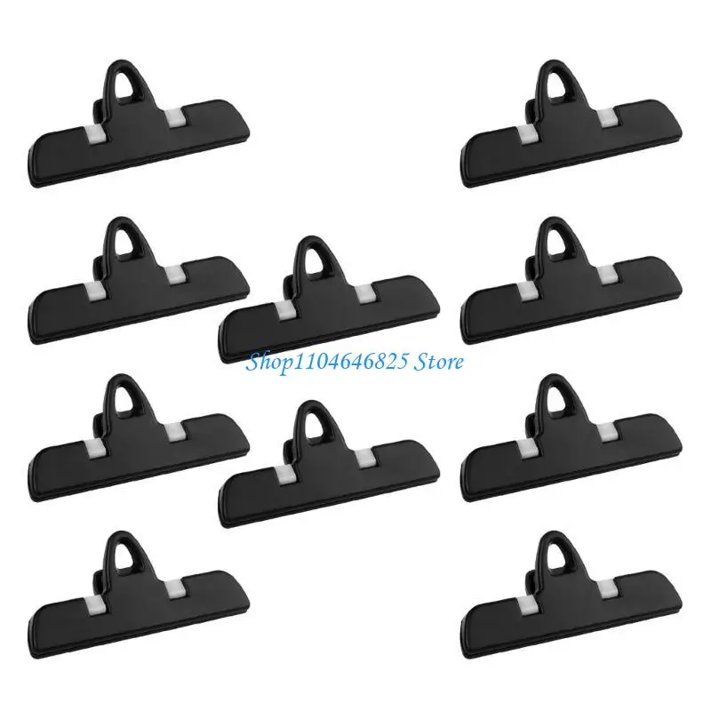 

10 Pieces Sturdy Snacks Bag Clip to Maintain Tidying and Prevent Spoilage