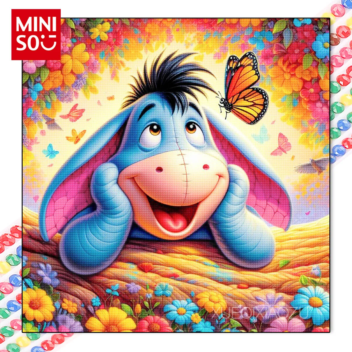 Disney Diamond Painting New Collection 2024 Cartoon 5D DIY Diamond Mosaic Eeyore Full Drill Embroidery Donkey Home Decor Gift