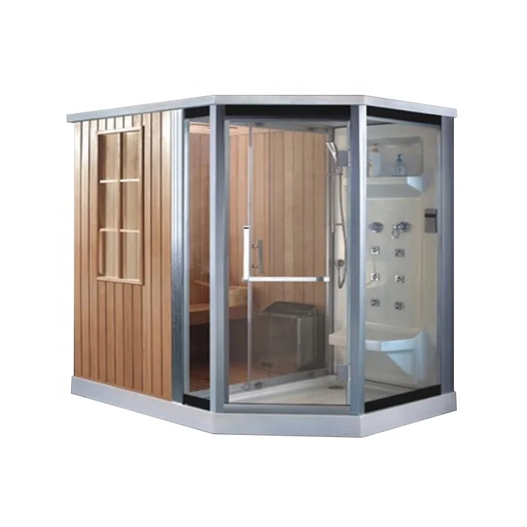 Fashionable sauna and steam combined room,sauna room with steam