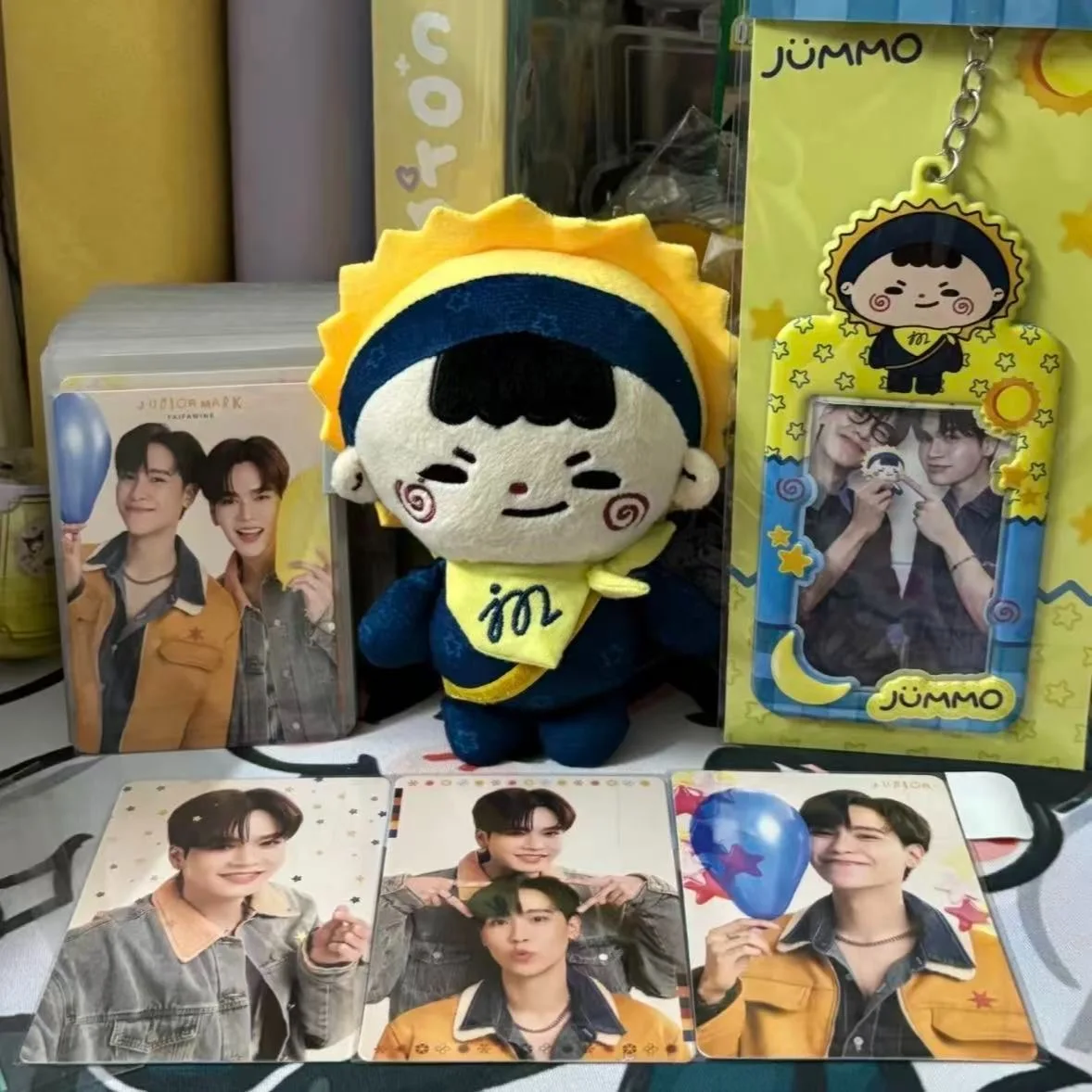 2025 Nuevo en stock Oficial Gmmtv Thai TV Perfect 10 Forros Drama Thai Star JuniorMark Jummo Colgante