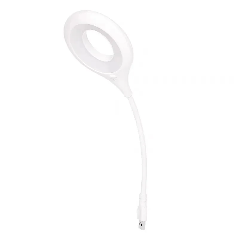 Voice Control USB Reading Flexible Gooseneck Led Light for Bedside Reading Soft Night Light Smart Voice Activation for Bedroom