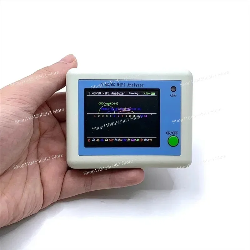 A20F-WiFi Signal Scanner 2.4G/5G Spectrum Analyzer Router Management Assistant