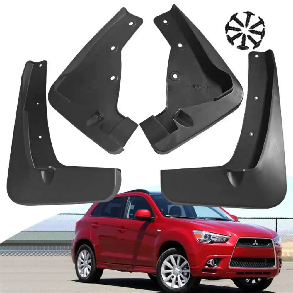 

For Mitsubishi ASX 2009-2019 ABS Car Mud Flaps Splash Guard Mudguards MudFlaps Front Rear Fender Auto Accessories