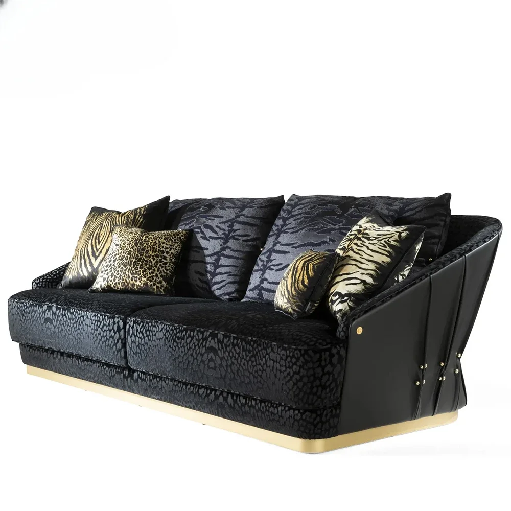 

#high quality cute elegant female girl living room sofa indoor luxury khaki nubuck leather sofa for girls