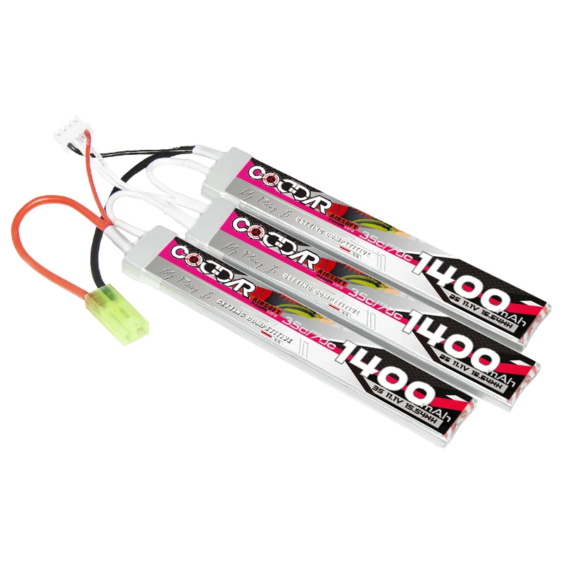 11.1V 35C 1400mAh bateria Lipo pistolet na wodę do pistoletu pneumatycznego 3S Mini Airsoft BB części do zdalnego sterowania zabawki elektryczne z