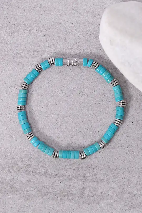 Blue Turquoise Karra Bracelet Fashion Jewelry