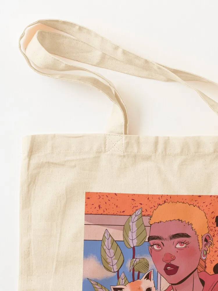 Dykes with Cats Tote Bag tote bags cloth bags Women's shopper bag cloth bag woman free delivery bags