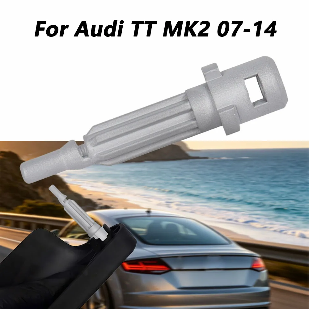 1pc Car Metal Bonnet Release Latch Handle Pin Durable OEM8J2823533C For Audi TT MK2 2007-2014 LHD Improved Car Accessories