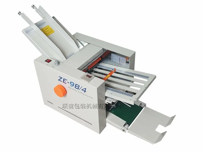 Fully automatic paper folding machine accessories Small creasing binding machine