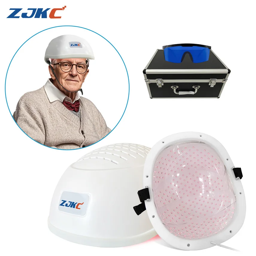 810nm Led Helmet Natural Treatment for Depression Alzheimer Stroke Insomnia Near Infrared Light Therapy Photobiomodulation