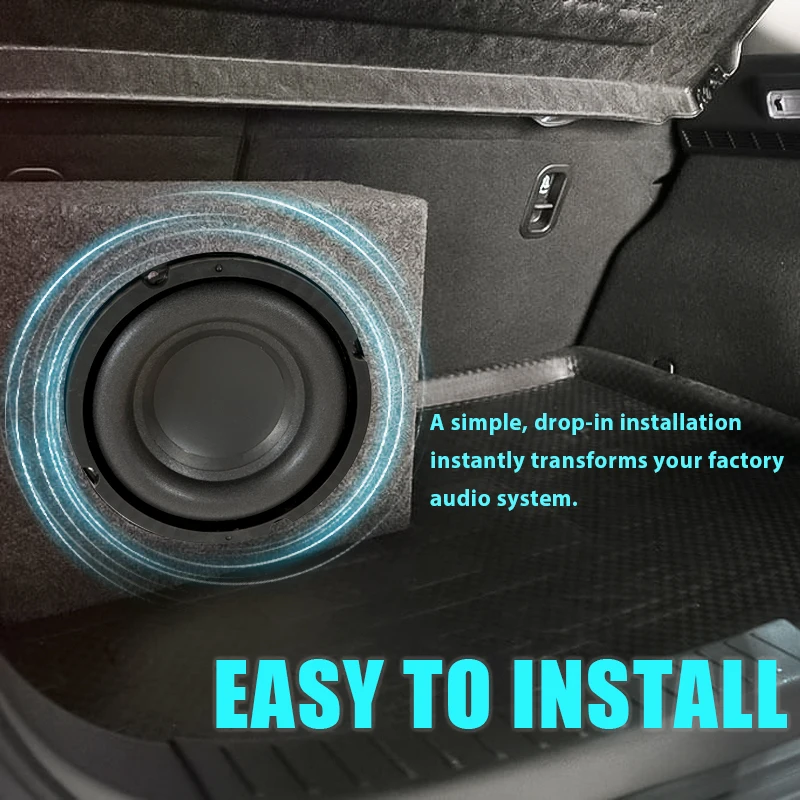 Max 200W 6.5 Inch Bass Speaker Subwoofer 4ohm, High-Quality Universal Car Audio Accessory Suitable for Home and Car Modification view 6