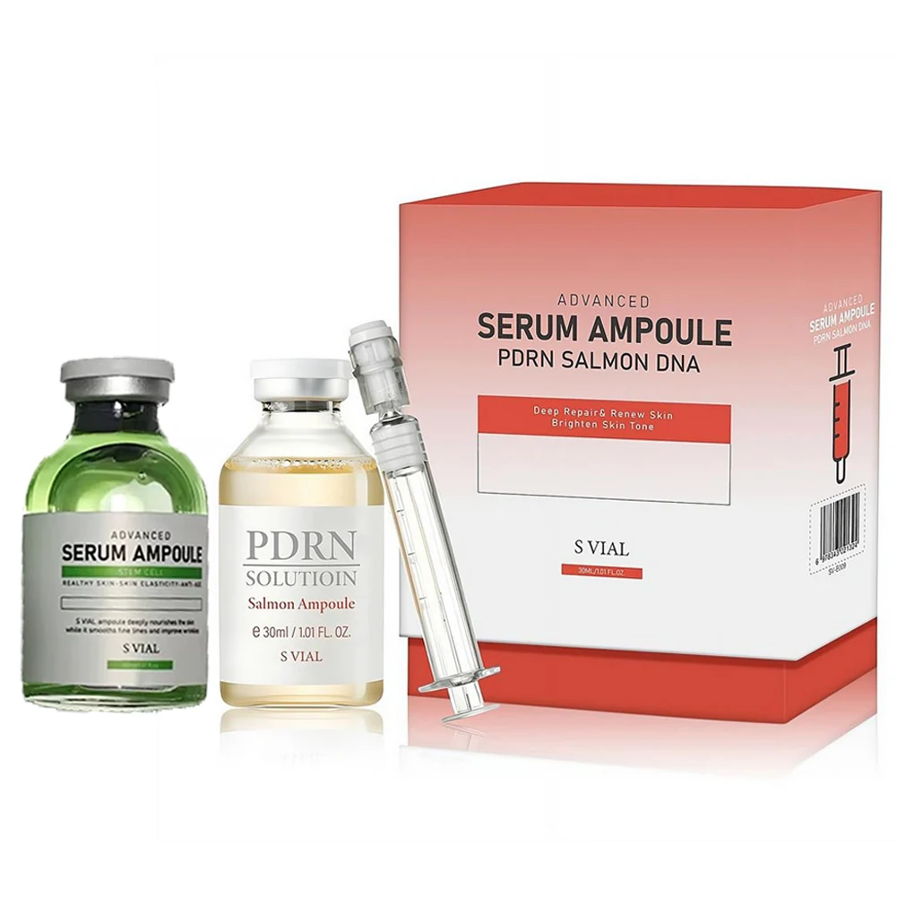 Suero Facial PDRN con ADN de Salmón, Ampolla de Lujo, Esencia Nutritiva, Reafirmante, Suavizante, Potenciadora, Cuidado de la Piel Coreano, Nuevo