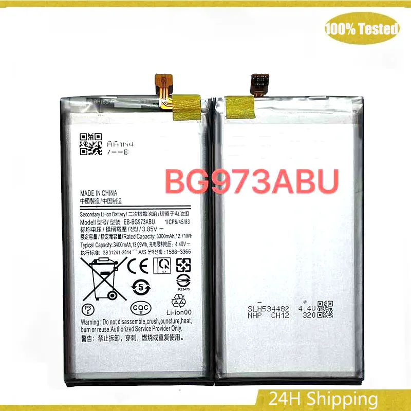 

Аккумулятор для Samsung EB-BG973ABU 3400 мАч для мобильного телефона Samsung Galaxy S10 X SM-G9730 SM-G973 G973F G973U G973W