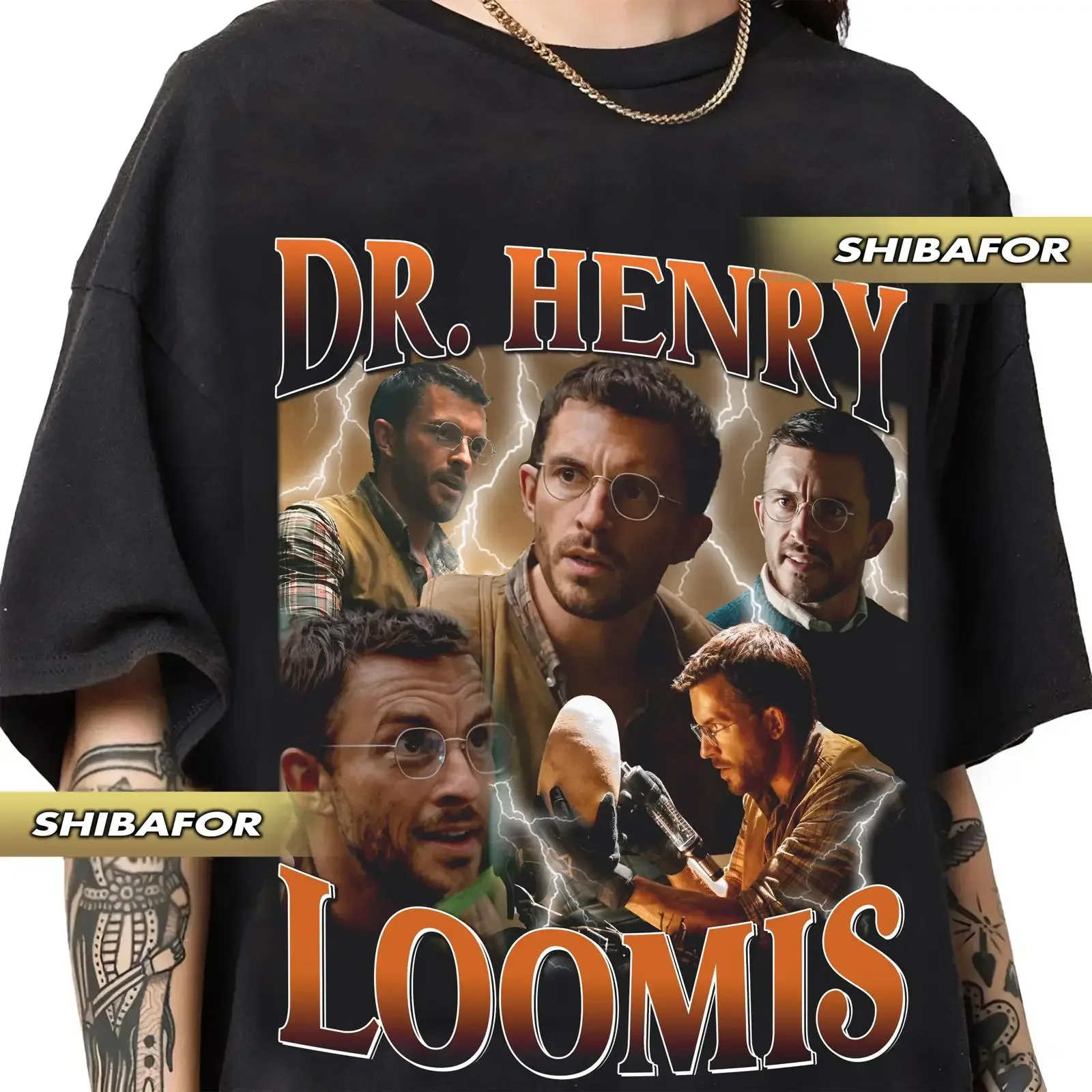Jonathan Bailey as Dr Henry Loomis Jurassic World Rebirth 2025 Retro 90s style Vintage raptee T Shirt vintage Washed Casual