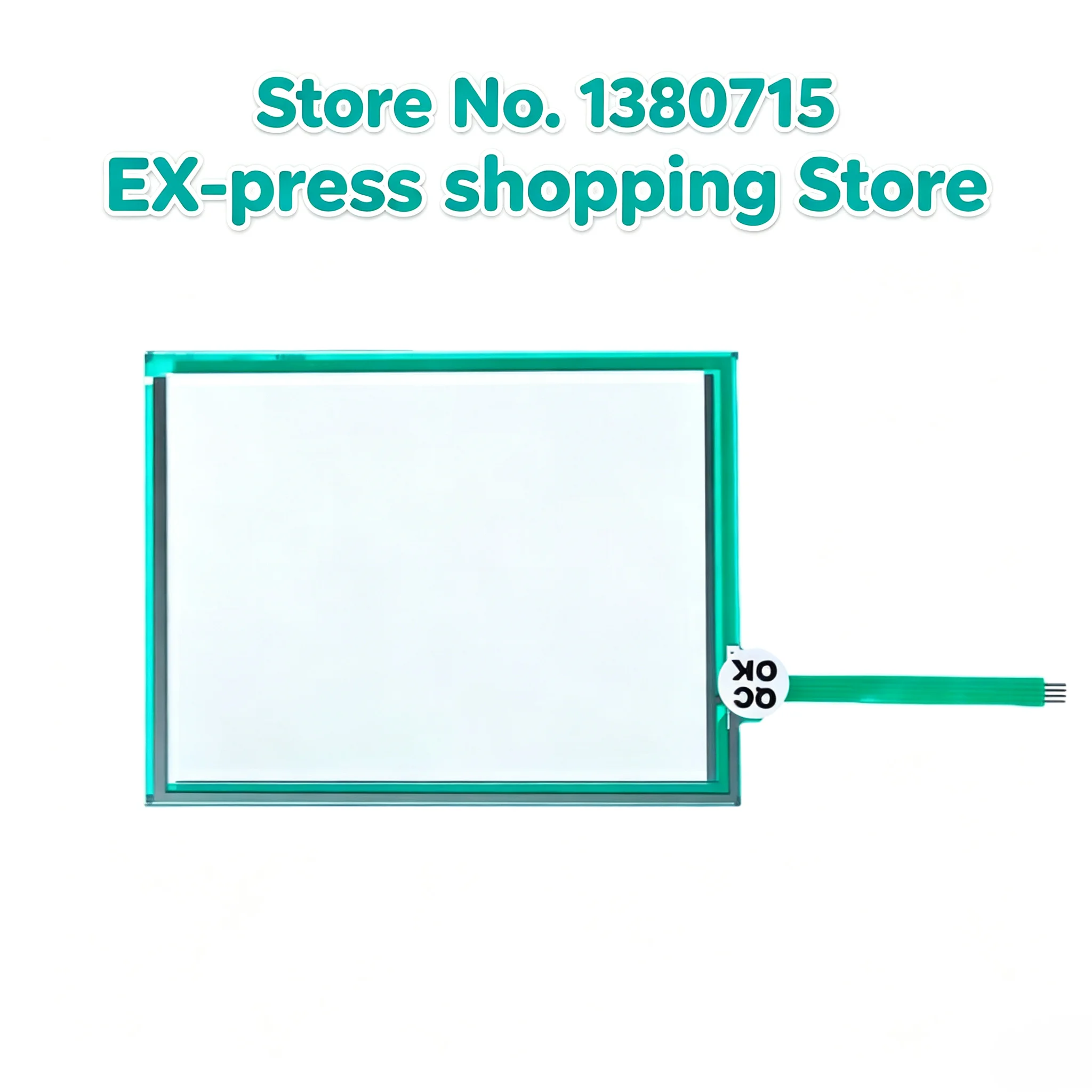 Resistive Touch Digitizer Glass Fit JZRCR-NPP01-1 NX100 Robot Teach Pendant