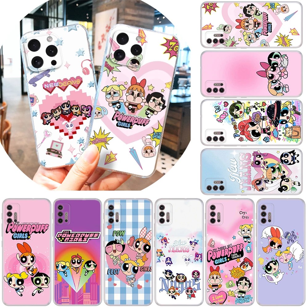 The P-Powerpuff Girls Soft Case for LG K10 Pro K10A K11 Plus K22 K30 K40 K40S K41S K50 K50S K51 K51S K52 K62 K42