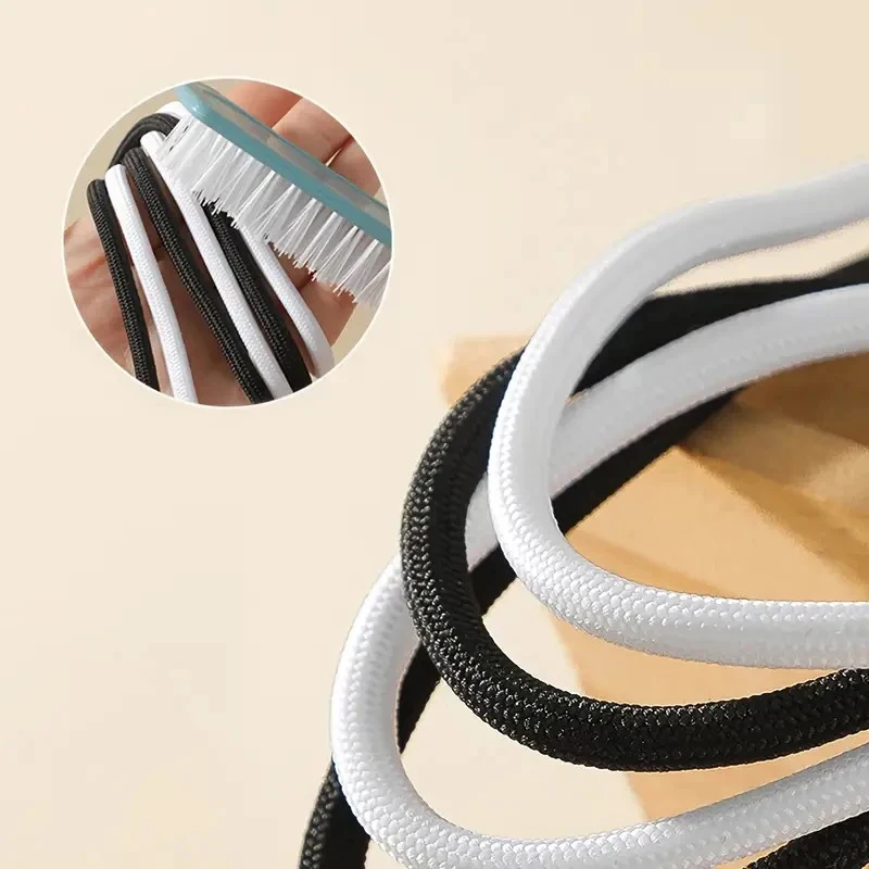 New 2M Strong Elastic Band Sweatpants Waist Drawstring Strap Threading Device ,Cord Lock Stopper DIY Sewing Band Accessories