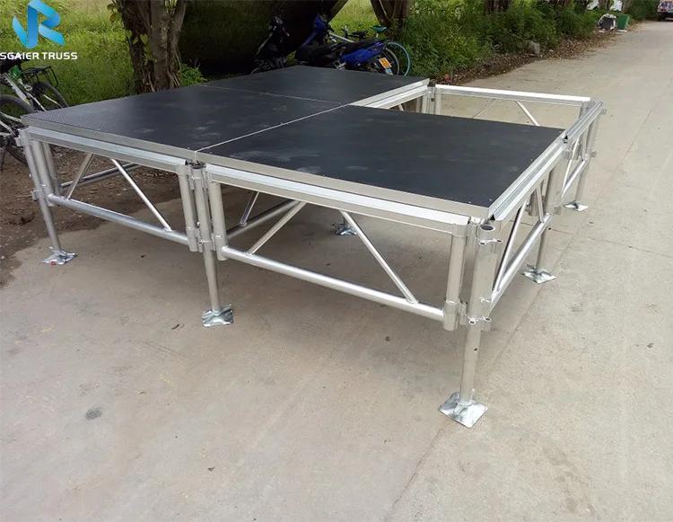 Base ajustable para piezas de escenario