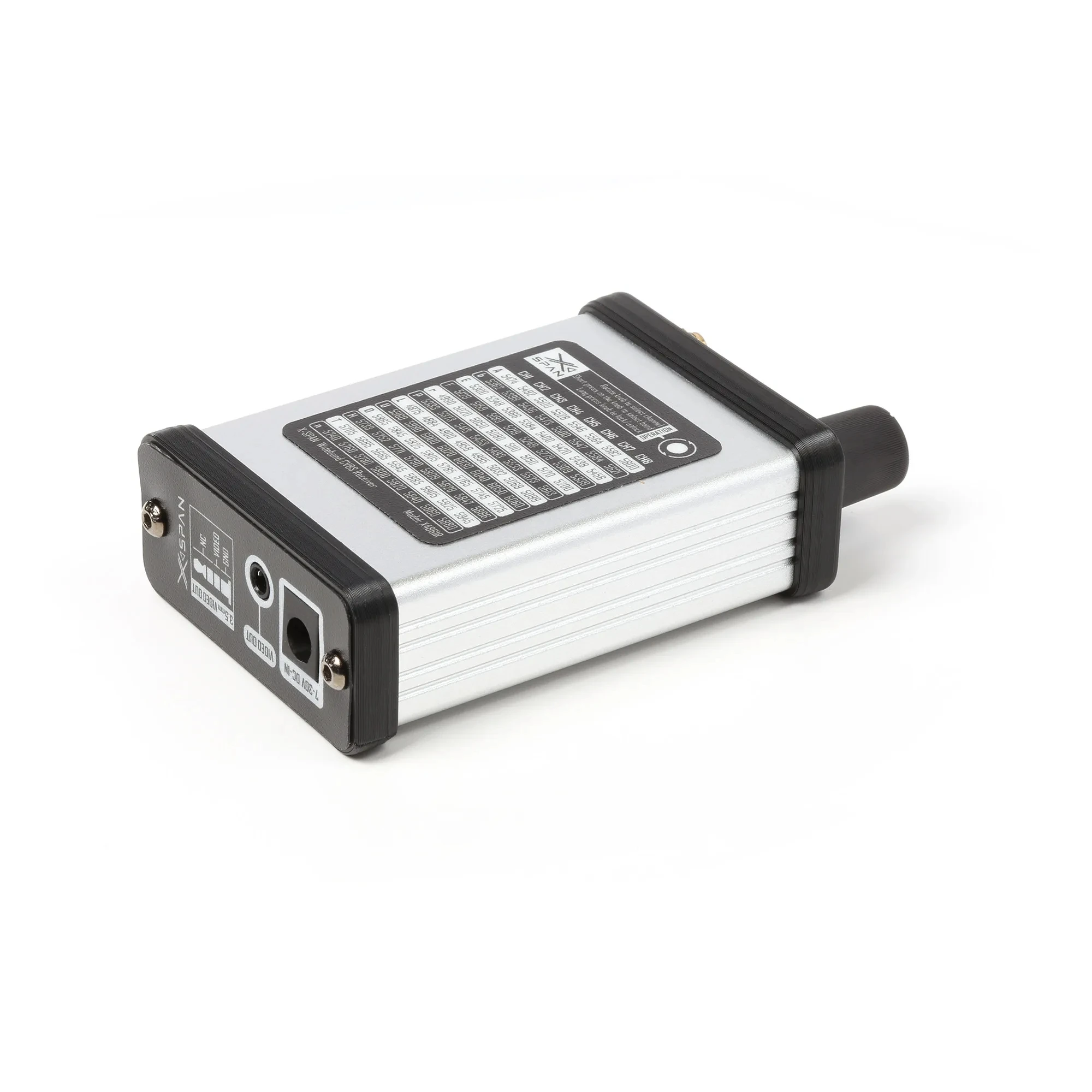 RUSHFPV XSPAN VRX Receiver Module Kit 6.1-7.2GHz/4.8-6.1GHz, 64CH Broadband -96dBm Sensitivity with Antenna for FPV Drone