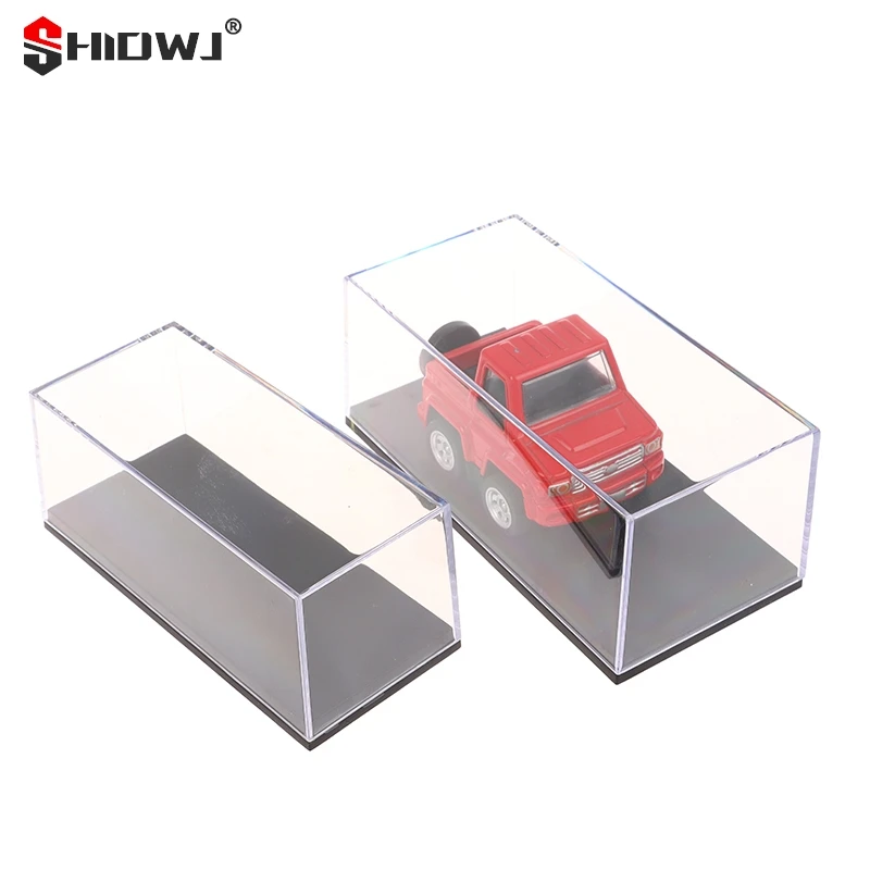 Three Sizes 1:64 Car Model Display Box Transparent Protective Acrylic Case Acrylic Dust Hard Cover Storage Holder