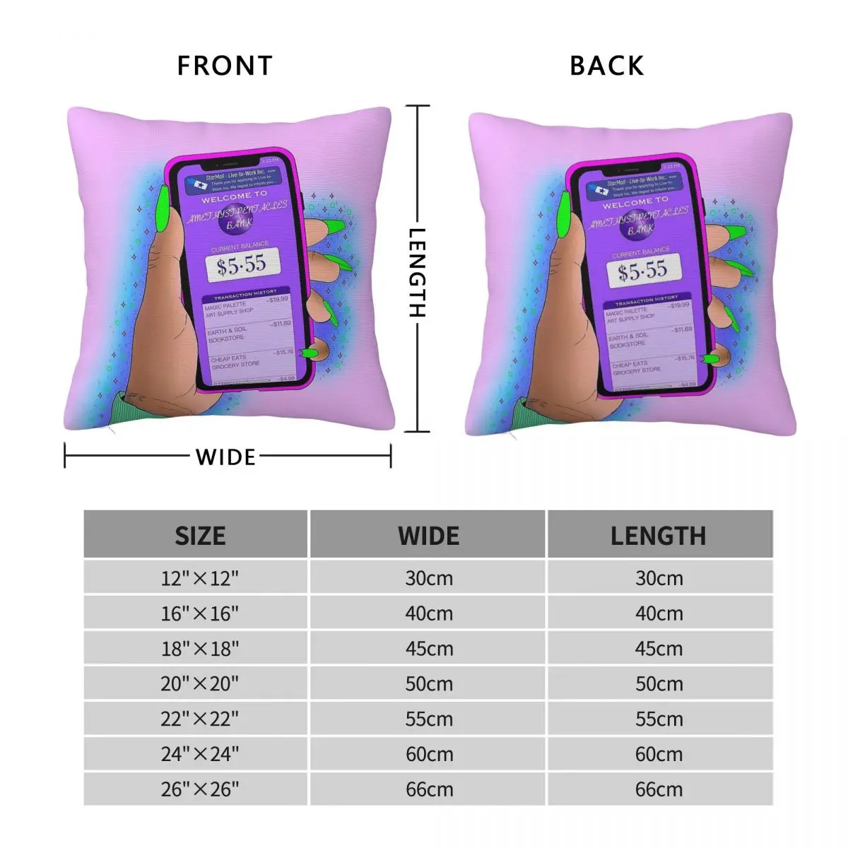 We Regret To Inform You Square Pillowcase Polyester Linen Velvet Printed Decorative Throw Pillow Bed Cushion Cover Wholesale