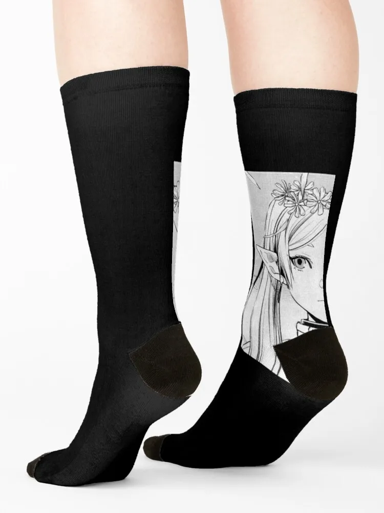 Sousou no Frieren Socks Crossfit warm winter gym Thermal man winter Socks Women's Men's